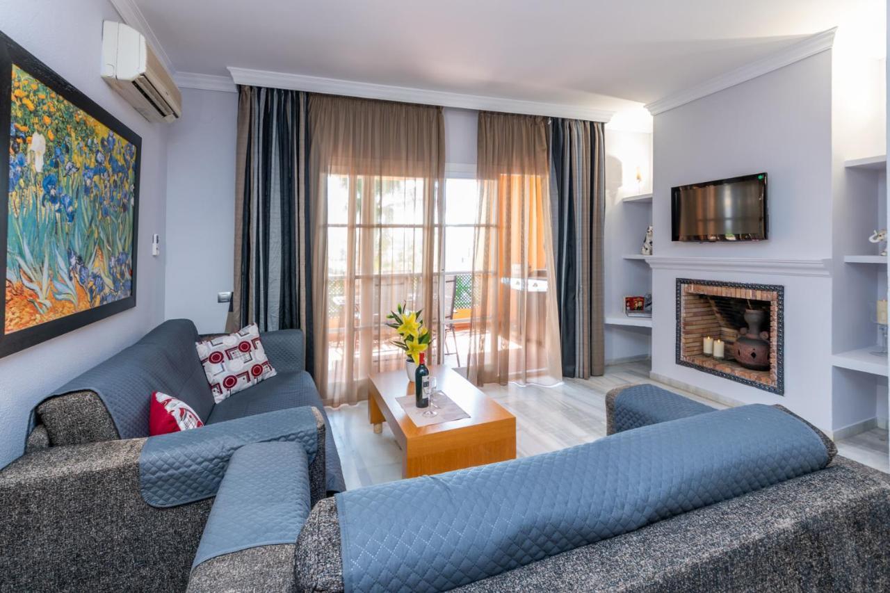 2 Habs Buena Terraza Con Bbq - Wifi, Piscina Apartment Mijas Ngoại thất bức ảnh